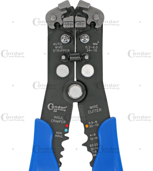 Preview: Automatische Abisolierzange 210 mm für 0.13-6.00 mm²